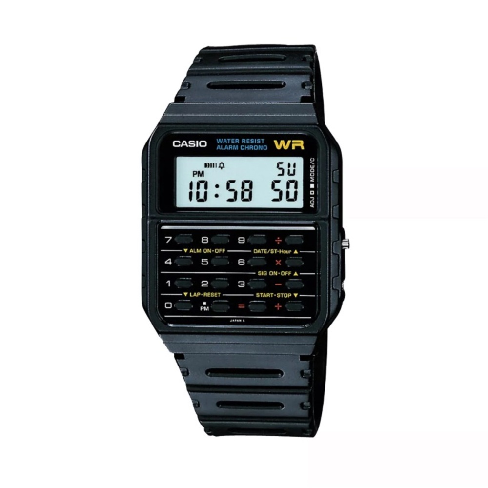 Casio Black Calculator Digital Watch
